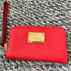 Michael Kors Red Wallet